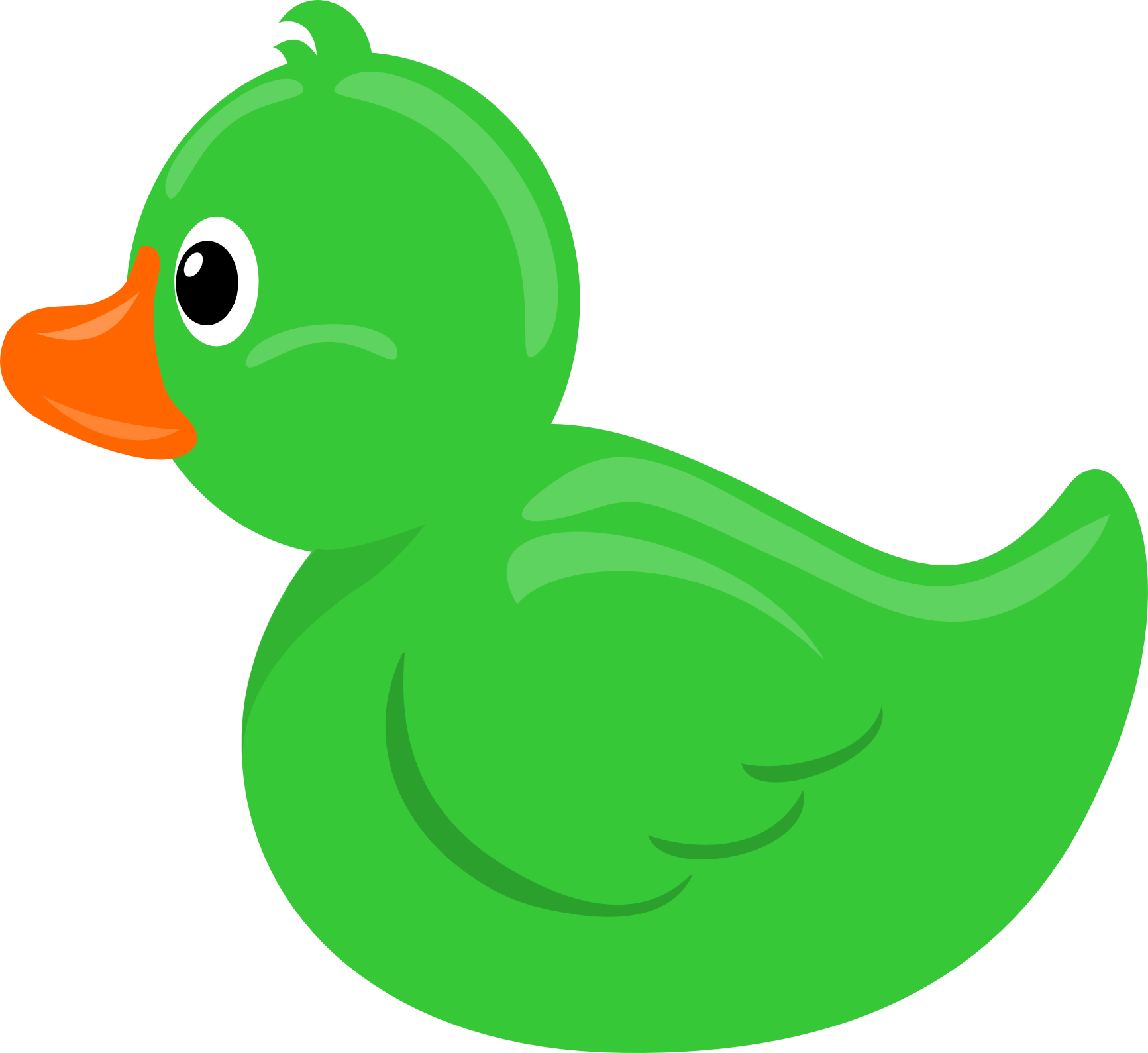 green duck clipart - photo #9